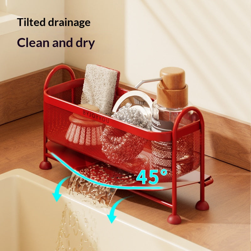 Kitchen Countertop Sink Rack And Draining Rack