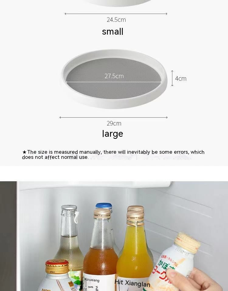 Rotating Seasoning & Utensil Storage Tray