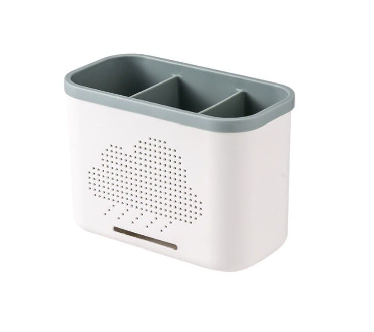 Utensil Draining Storage Rack