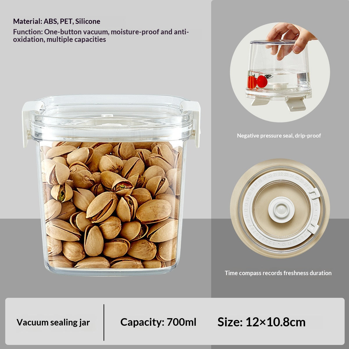 Fresh-keeping Electric Vacuum Sealing Jar