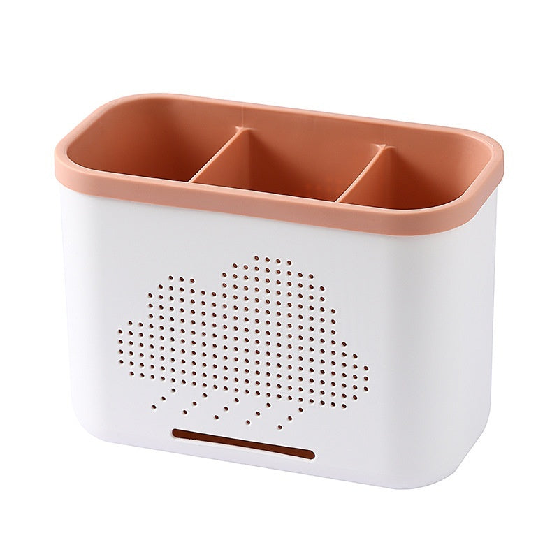 Utensil Draining Storage Rack